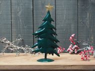 Vianočná dekorácia, stromček, 32x10x17 cm