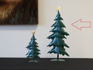 Vianočná dekorácia, 62x44x35 cm, veľký vianočný stromček
